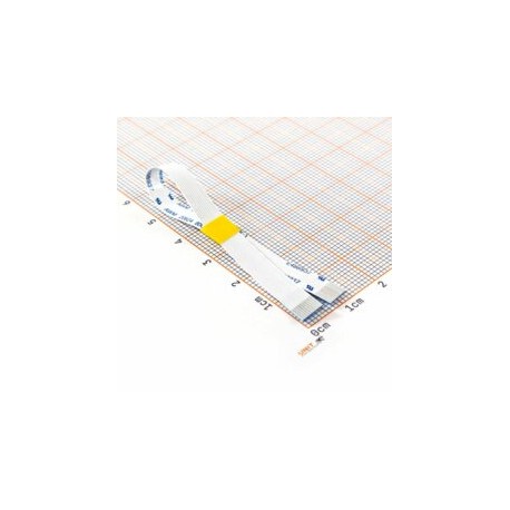 C59531 Cable Plano Flexible 10 Pin Lados Opuestos