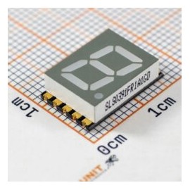 7 Segmentos 0.39″ Rojo SMD SLS0391FR1A1GD