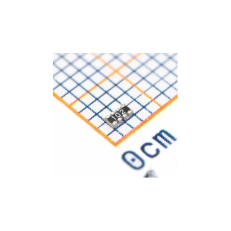 YC124-JR-071KL Matriz Resistor 1K Ohms 0804