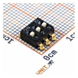 SMDDSIC03LSGET Dip Switch 2.54mm