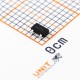 WST03P06 Mosfet P -60v 3.5A SMD