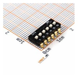 SMDHAD-06HWA-R Dip Switch 2.54mm