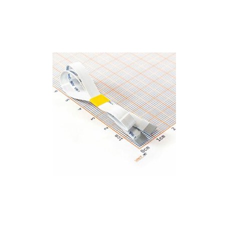 C11106 Cable Plano Flexible 10 Pin Lados Opuestos