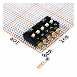 SMDHAD-05HWA-R Dip Switch 2.54mm