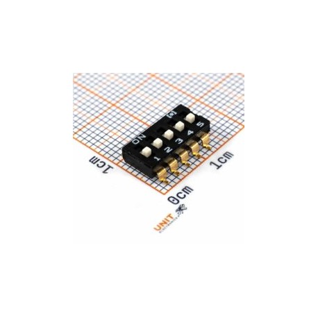 SMDHAD-05HWA-R Dip Switch 2.54mm