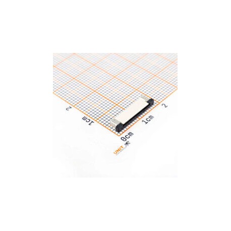 AFC07-S24ECC-00 Conector Cable Plano Flex 24 Pines Top Contact