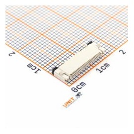 AFC01-S24FCC-00 Conector Cable Plano Flex 24 Pines Bottom Contact