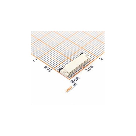 AFC01-S24FCC-00 Conector Cable Plano Flex 24 Pines Bottom Contact