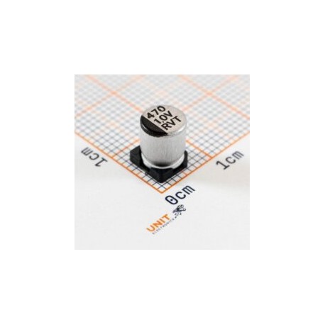 Capacitor Electrolítico 470uF 10V SMD