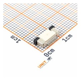 AFC07-S10ECA-00 Conector Cable Plano Flex 10 Pines Bottom Contact