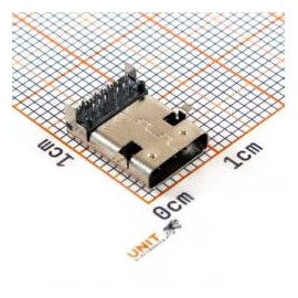 Conector USB Tipo C Hembra 918-418K2023C40004