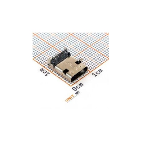 Conector USB Tipo C Hembra 918-418K2023C40004