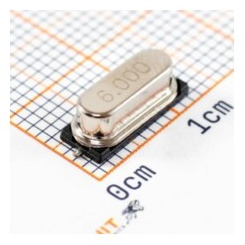 Oscilador 6MHz SMD HC-49SMD X49SM6MSD2SC