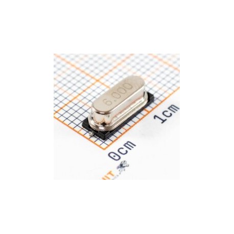Oscilador 6MHz SMD HC-49SMD X49SM6MSD2SC