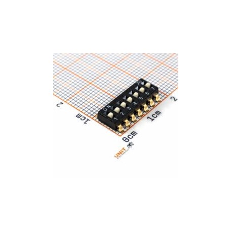 SMDDSIC07LSGET Dip Switch 2.54mm