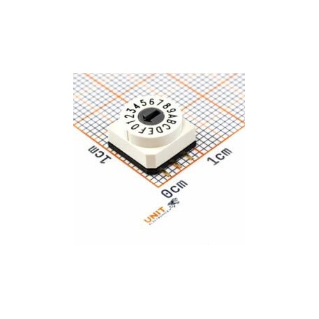 RBM3-16RBVR Interruptor Rotatorio SMD