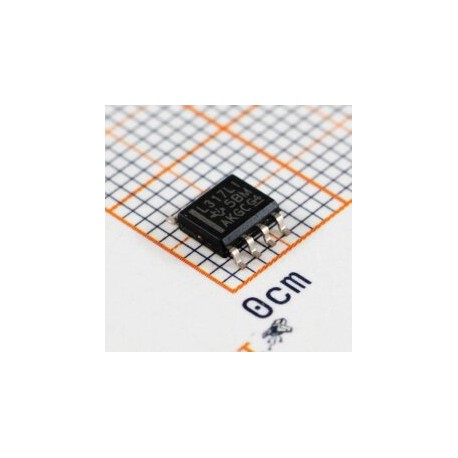 LM317LIDR Regulador de Voltaje 1.25V a 32V 100mA SMD