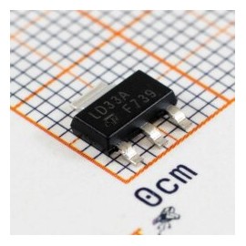 LD1117AS33TR Regulador de Voltaje 3.3V 1A SMD