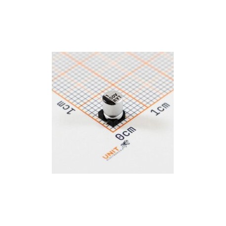 RVT1H1R0M0405 Capacitor Electrolítico 1uF 50V SMD