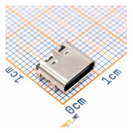 TYPE-C-31-M-12 Conector USB Tipo C 16p SMD