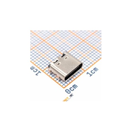 TYPE-C-31-M-12 Conector USB Tipo C 16p SMD