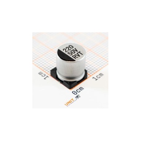 Capacitor Electrolítico 220uF 50V SMD