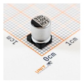 Capacitor Electrolítico 330uF 10V SMD