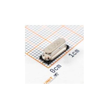 Oscilador 16MHz SMD HC-49SMD C16000J119