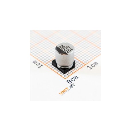 Capacitor Electrolítico 220uF 25V SMD