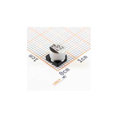 Capacitor Electrolítico 100uF 6.3V SMD