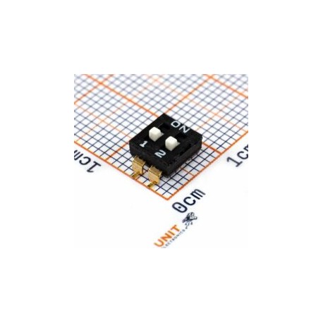 SMDHAD-02HWA-R Dip Switch 2.54mm