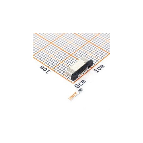 AFC07-S10FCC-00 Conector Cable Plano Flex 10 Pines Top Contact