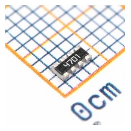 4D03WGF4701T5E Matriz Resistor 4.7K Ohms 1206