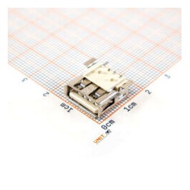 USB-302S-T Conector USB Tipo A Hembra
