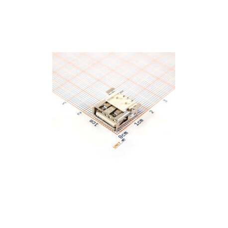 USB-302S-T Conector USB Tipo A Hembra
