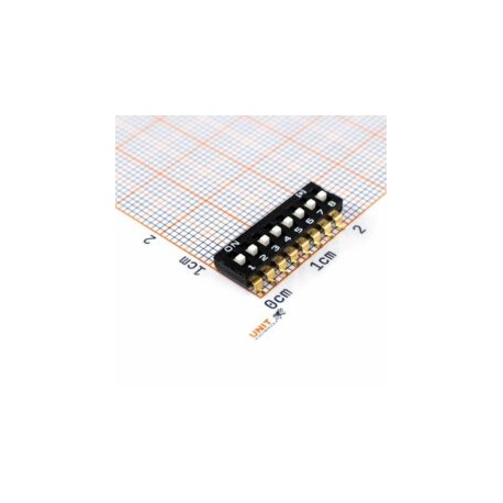 SMDHAD-08HWA-R Dip Switch 2.54mm