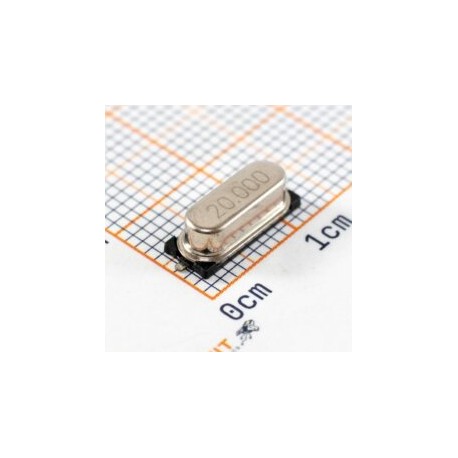 Oscilador 20MHz SMD HC-49SMD X49SM20MSD2SI