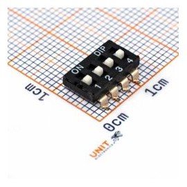 SMDCDM-04 Dip Switch 2.54mm