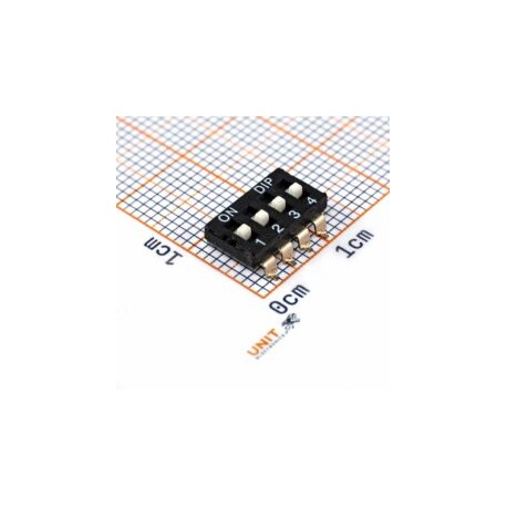 SMDCDM-04 Dip Switch 2.54mm