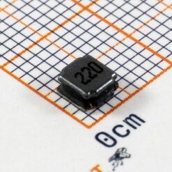 Componentes SMD: resistores, capacitores, ICs y mosfets